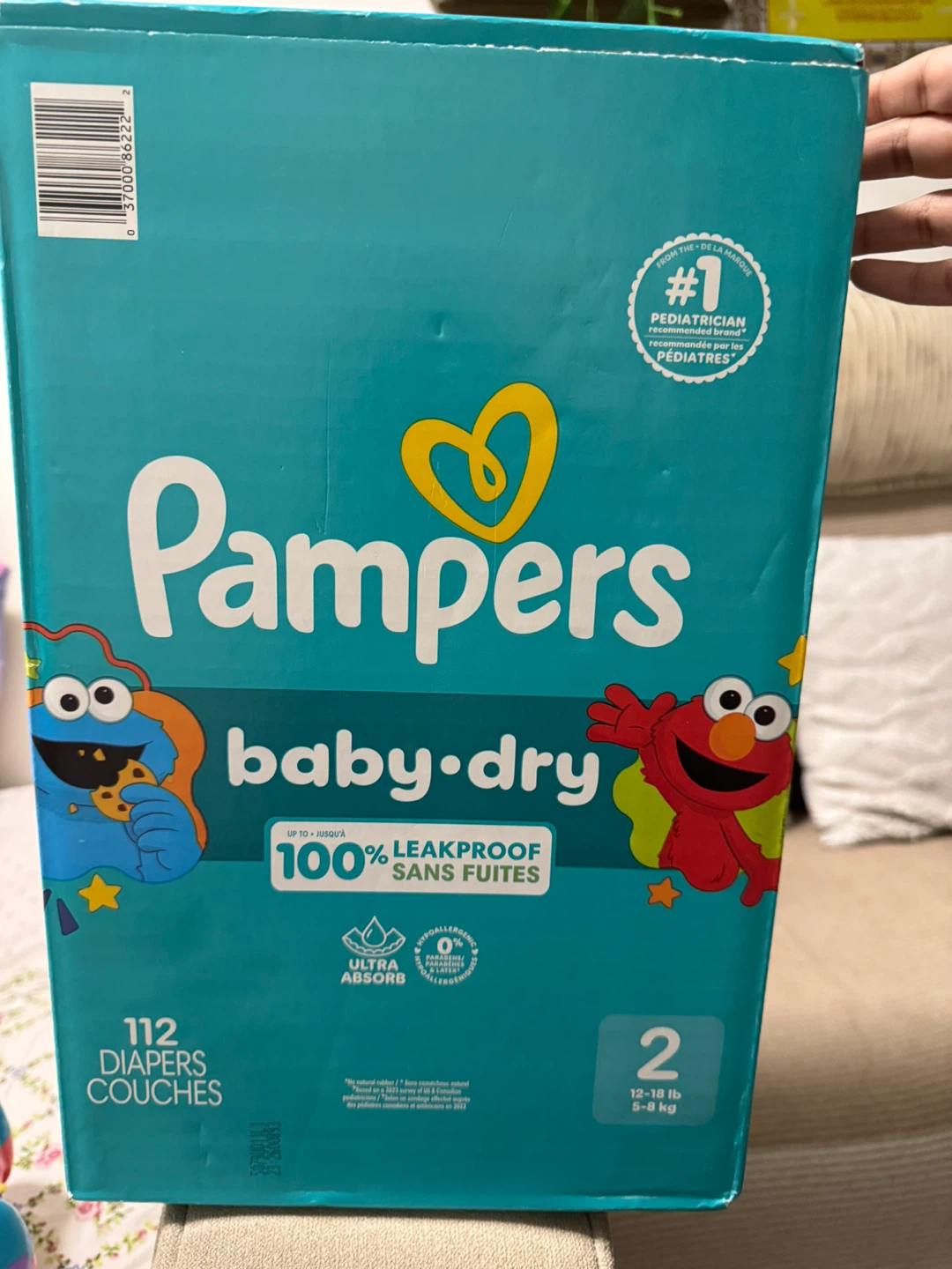 Pampers Baby-Dry Size 2 Diapers - 112 Count - photo 2