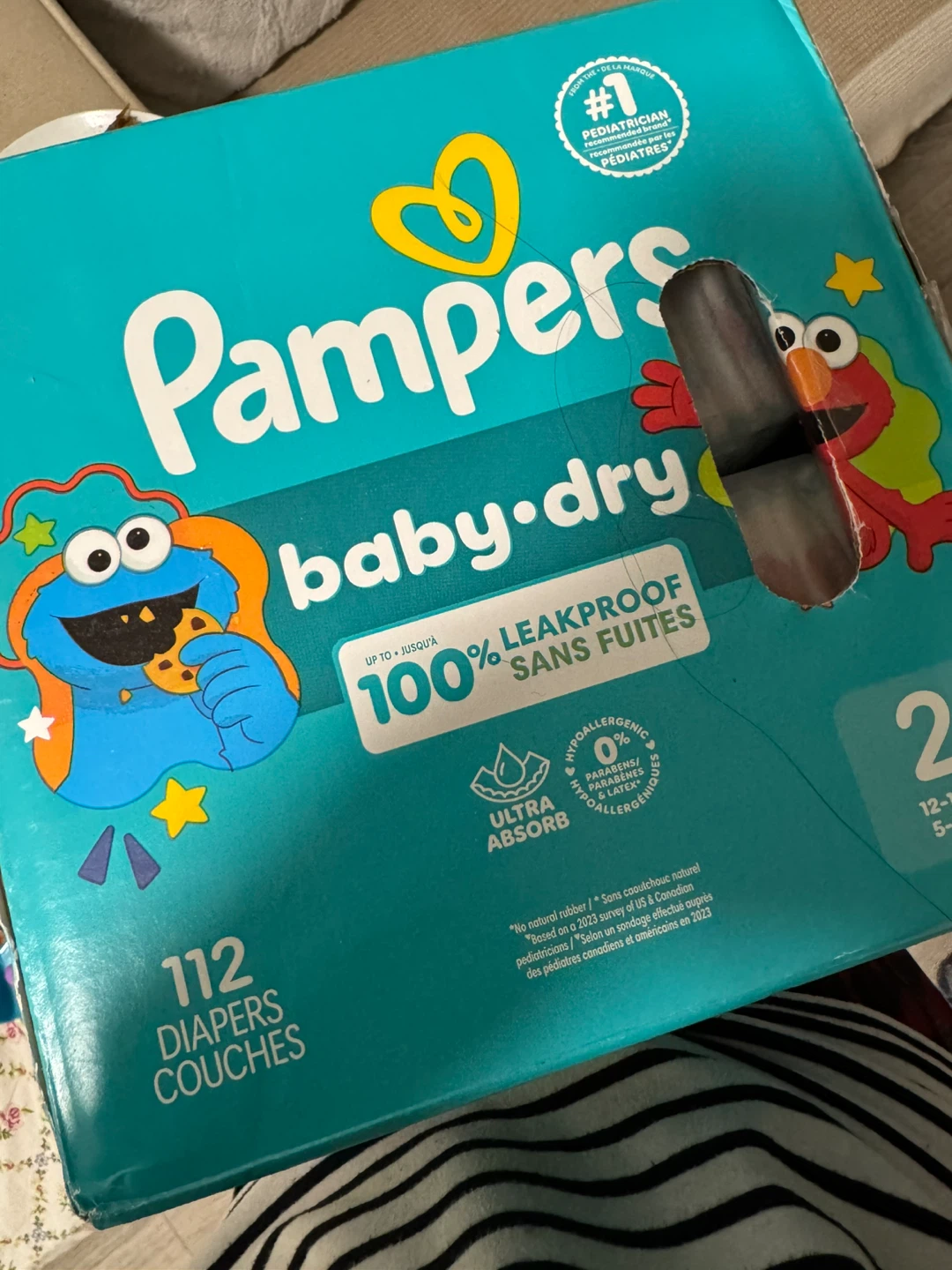 Pampers Baby-Dry Size 2 Diapers - 112 Count