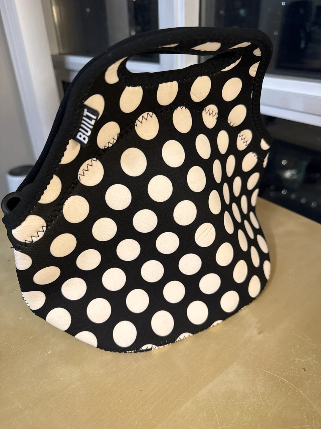 BUILT Gourmet Getaway Lunch Tote - Polka Dot