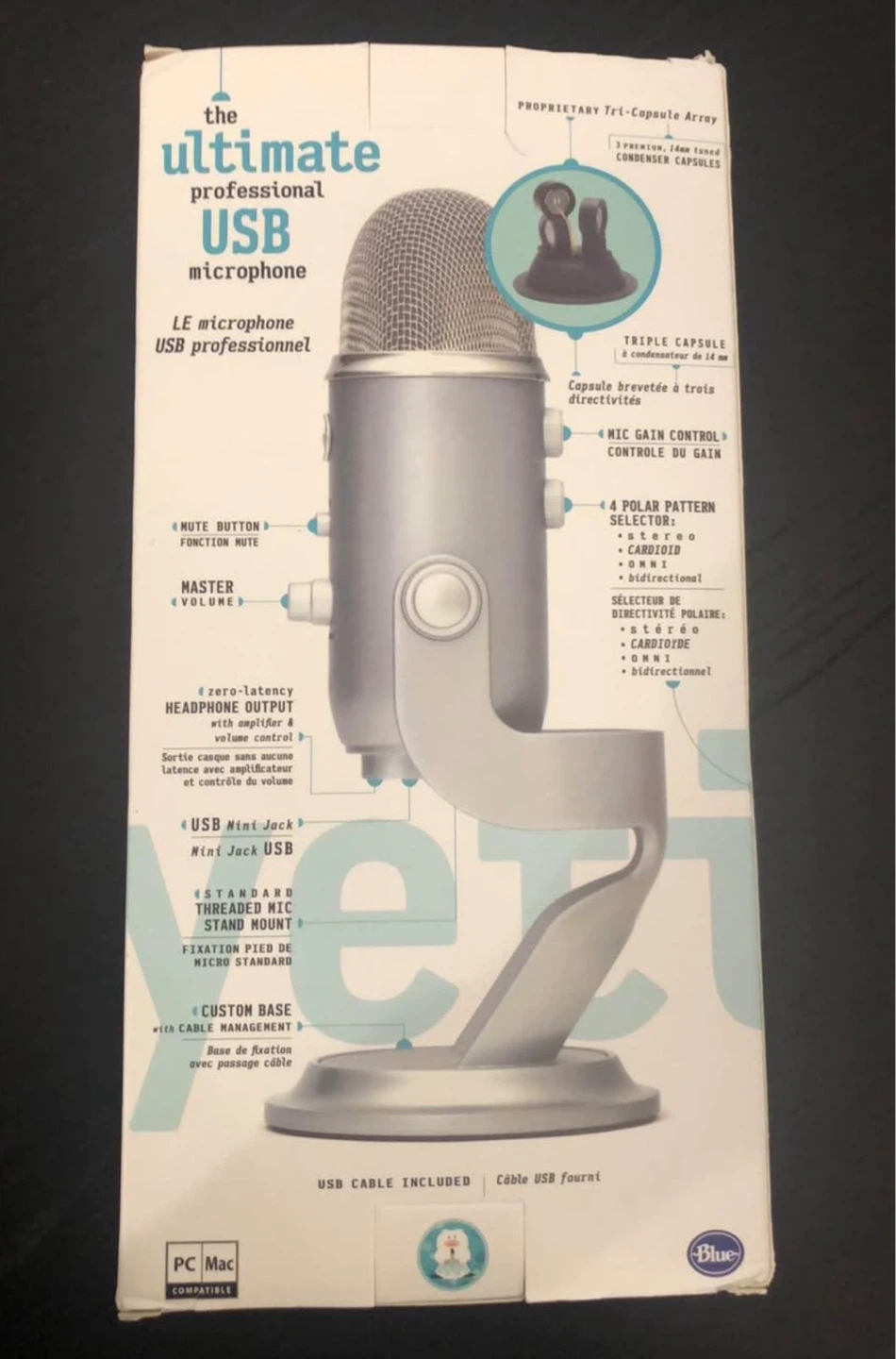 New Blue Yeti USB Microphone - photo 4