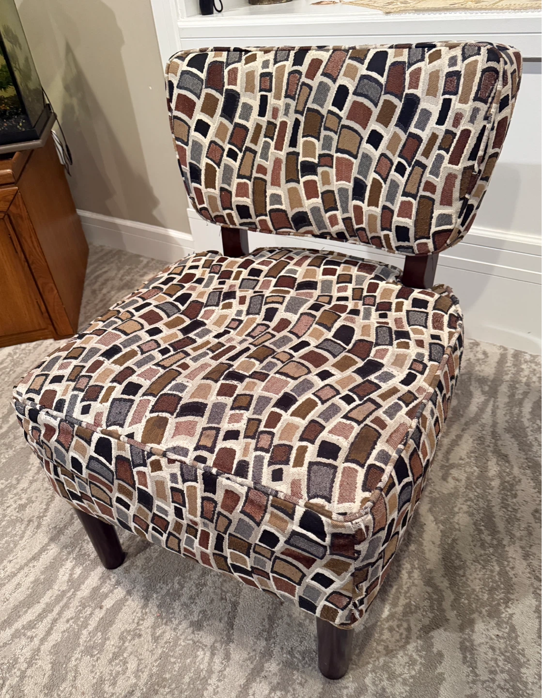 Accent Chair with Mosaic Pattern - photo 2