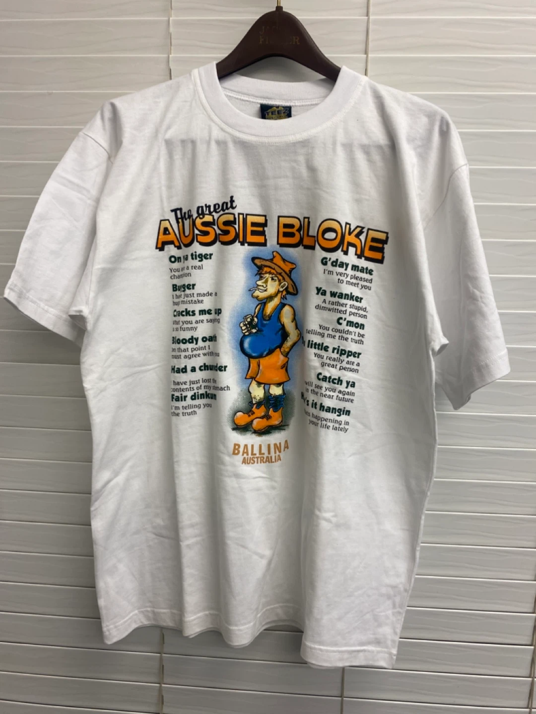 Vintage Graphic 100% Cotton White Tees - photo 2