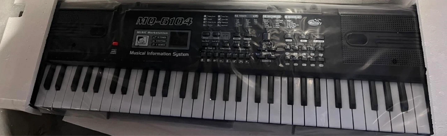 MQ-6104 Electronic Keyboard with Microphone - photo 5