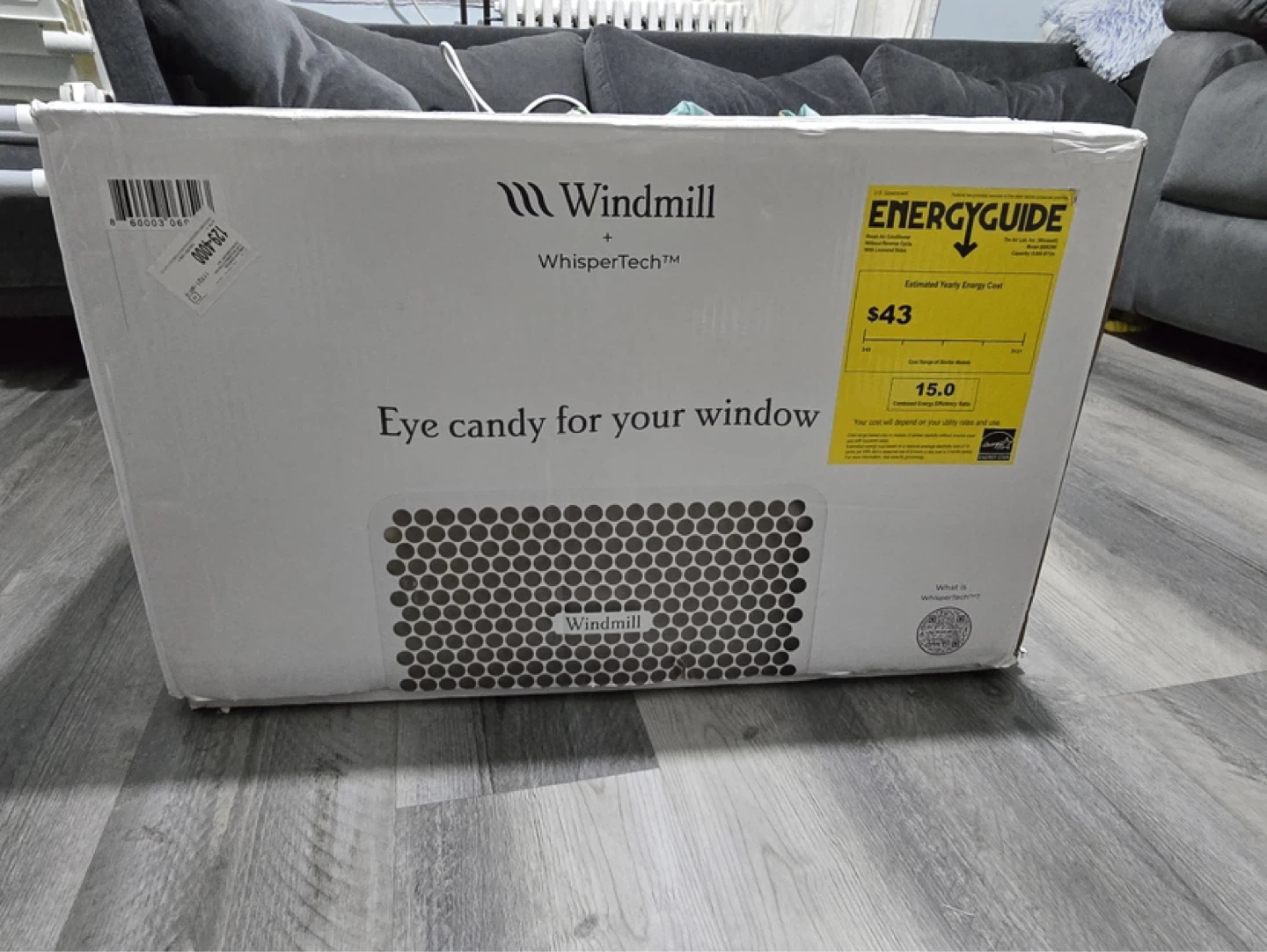 Windmill WhisperTech Window Air Conditioner - 8,000 BTU - photo 4