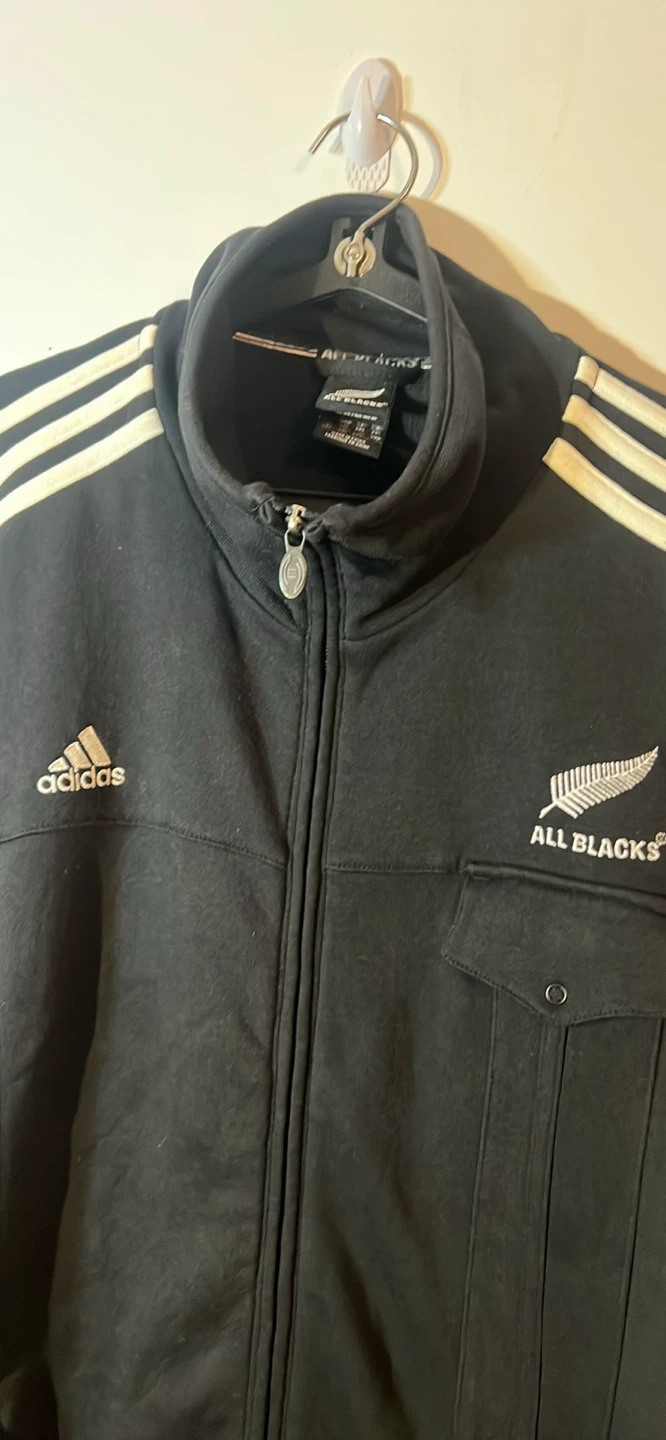 Adidas All Blacks Full Zip Jacket XXL