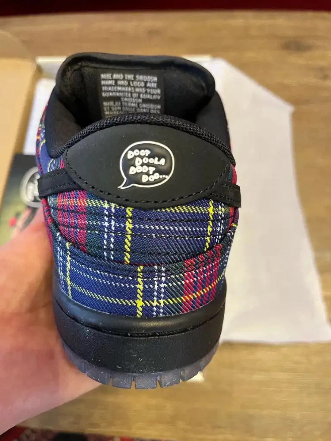 Nike Sb Dunk Low Nardwuar Brandnew Extremely Rare Hand Signed - photo 5