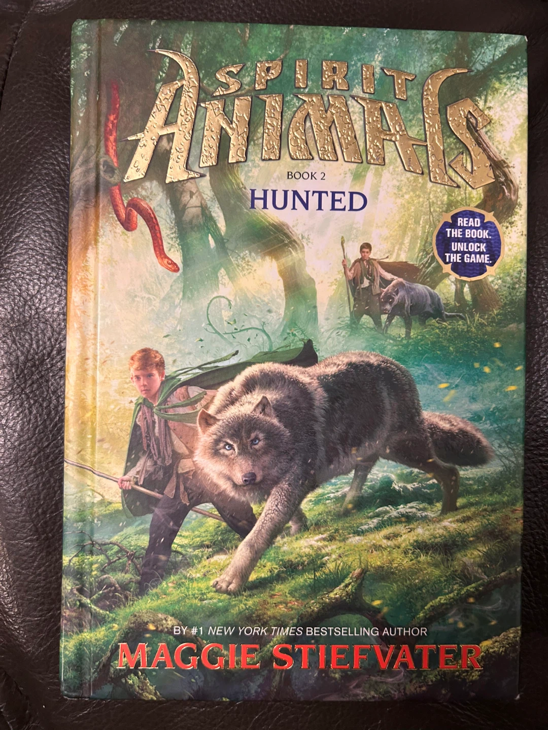 Book 2. Spirit Animals . Hunted . Like New.