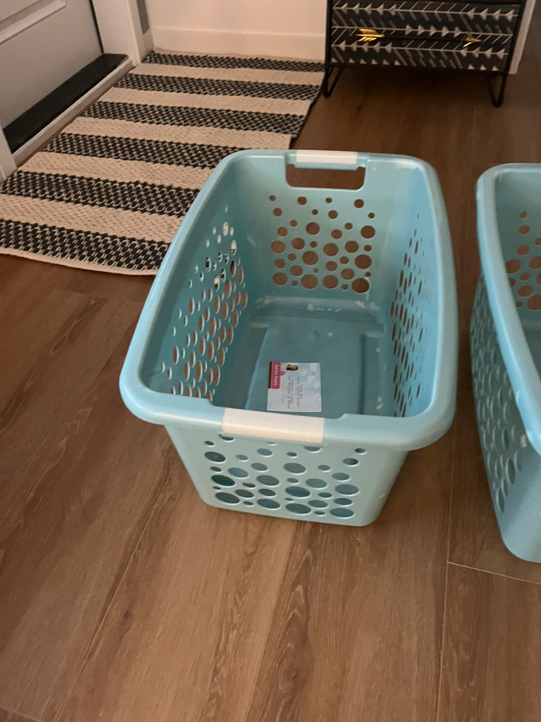 2x Blue Laundry Baskets - photo 2