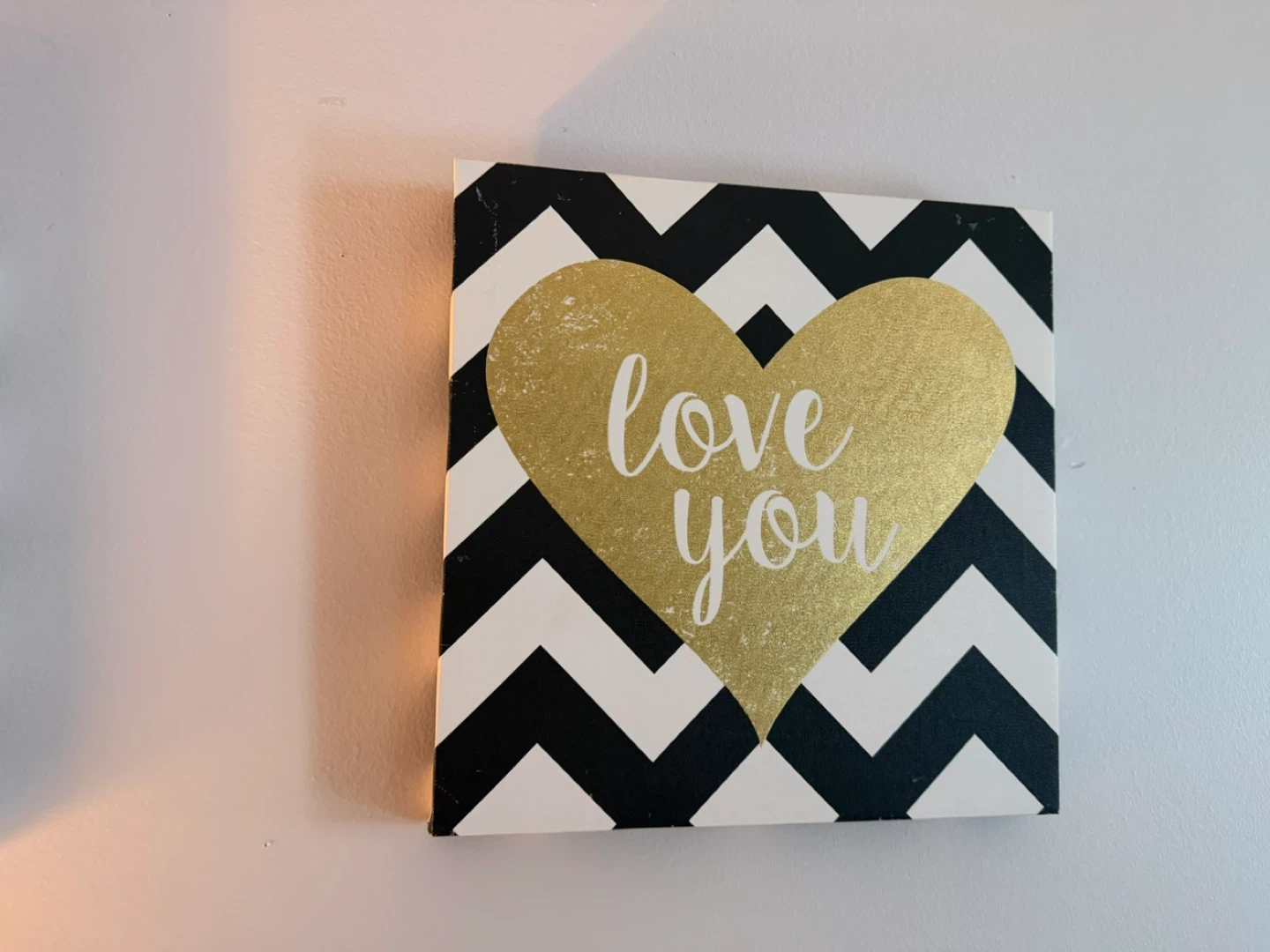 Set of 2 Decorative Wall Art - Love You / Hello Darling - photo 2
