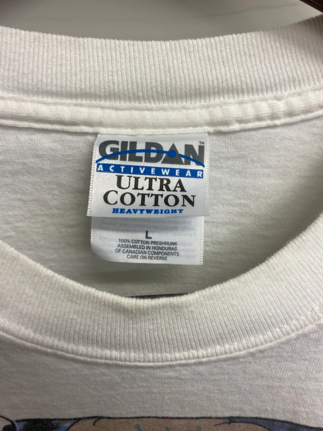 Vintage Graphic 100% Cotton White Tees - photo 5
