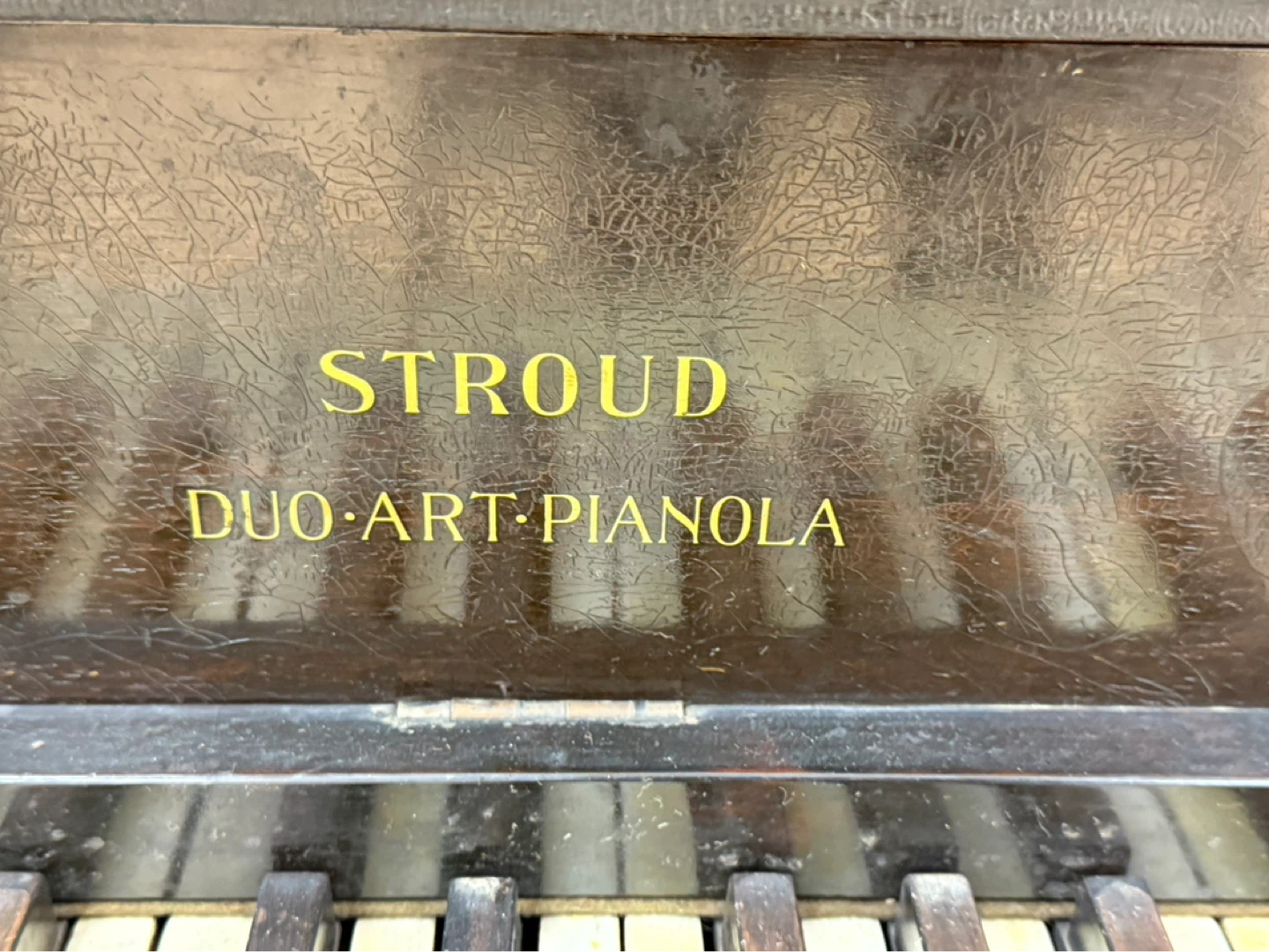 Stroud Duo-Art Pianola Upright Piano