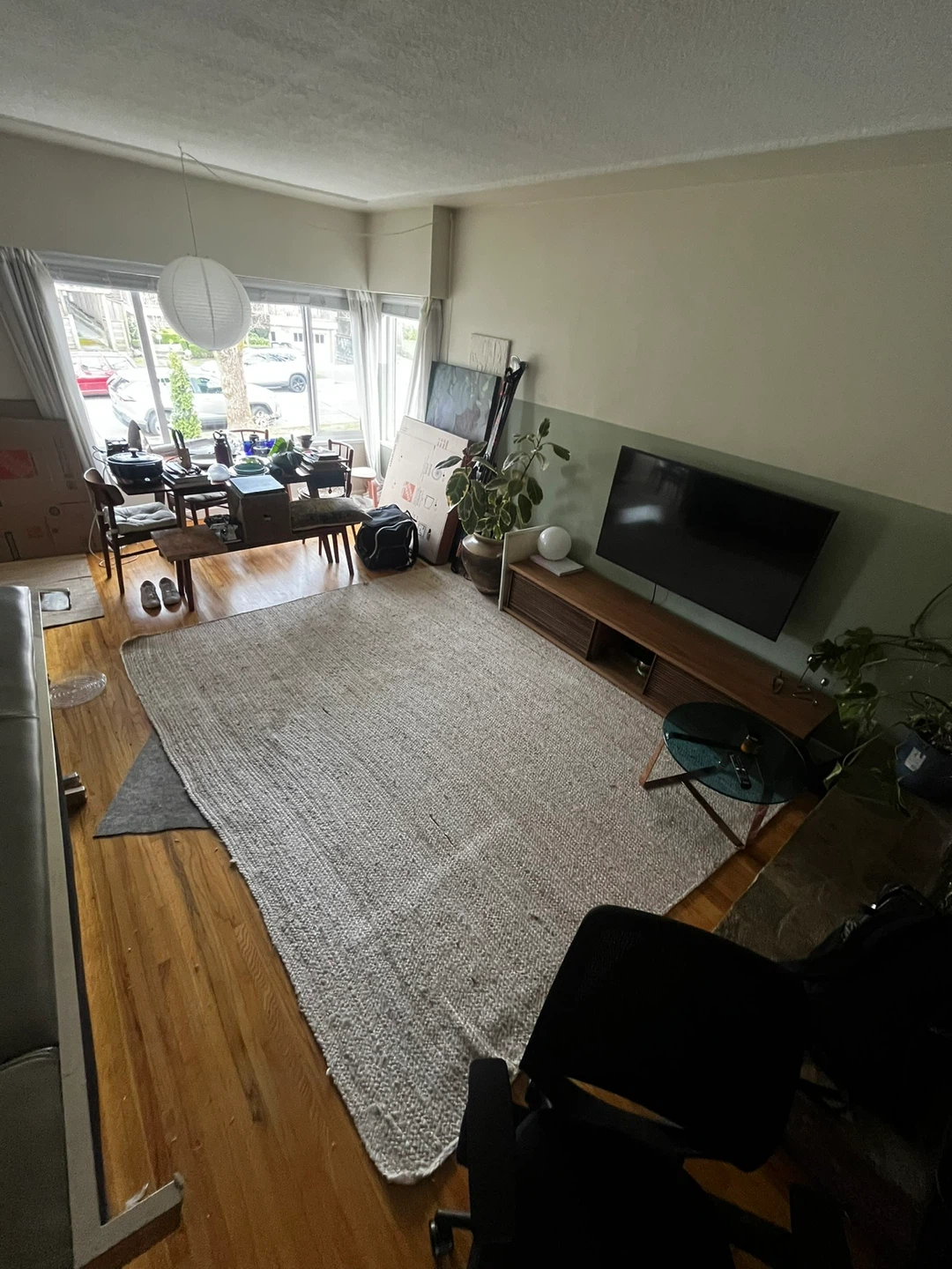 Large Braided Jute Area Rug - photo 2