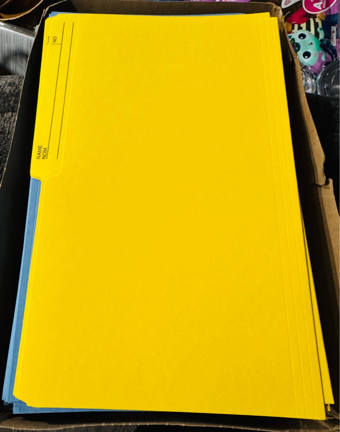 Smead 1/2-Cut Tab Reversible Legal Folders