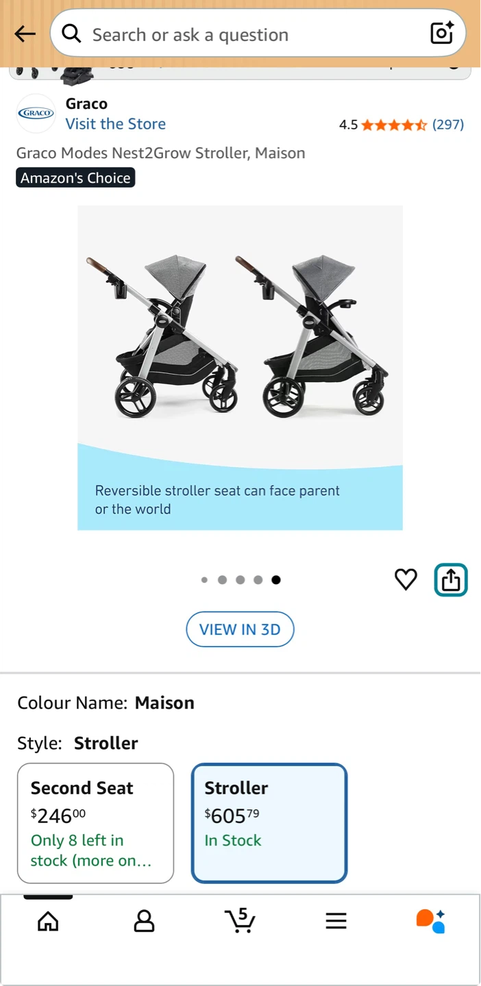 Graco Modes Nest2Grow 4-in-1 Stroller - Maison - photo 3