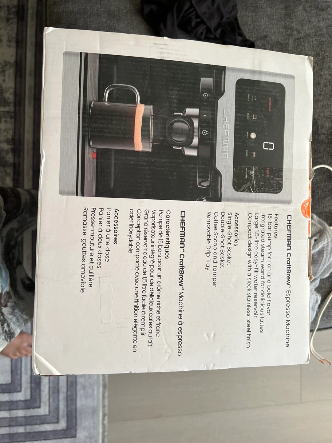 CHEFMAN CraftBrew Espresso Machine - photo 3
