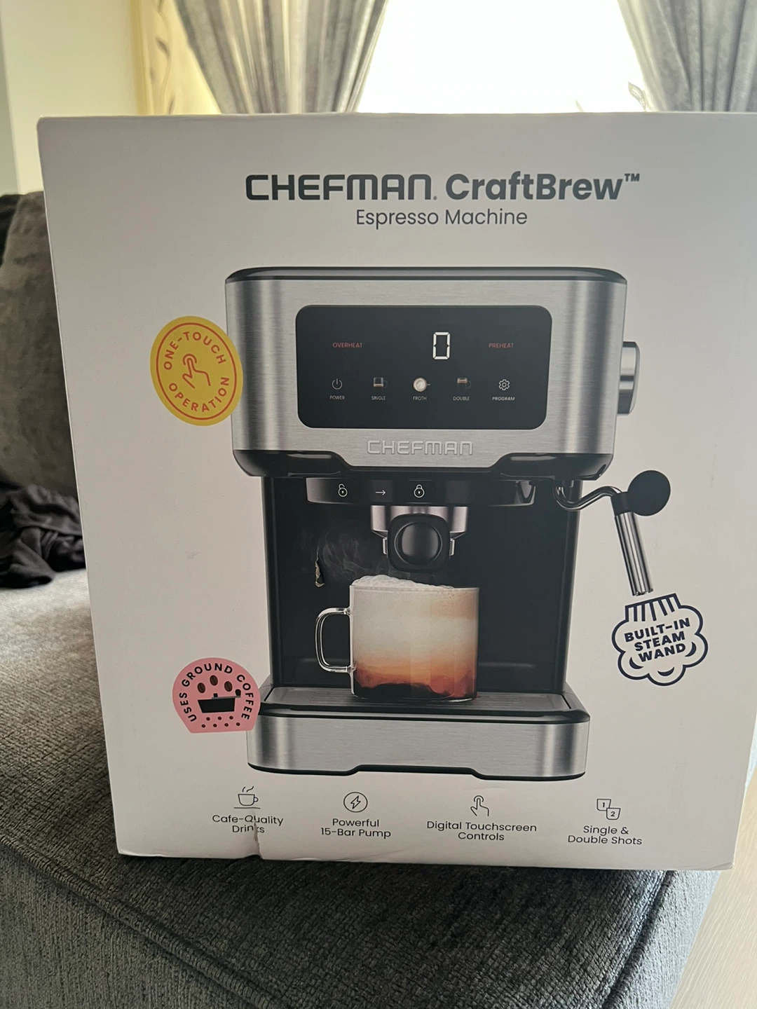CHEFMAN CraftBrew Espresso Machine