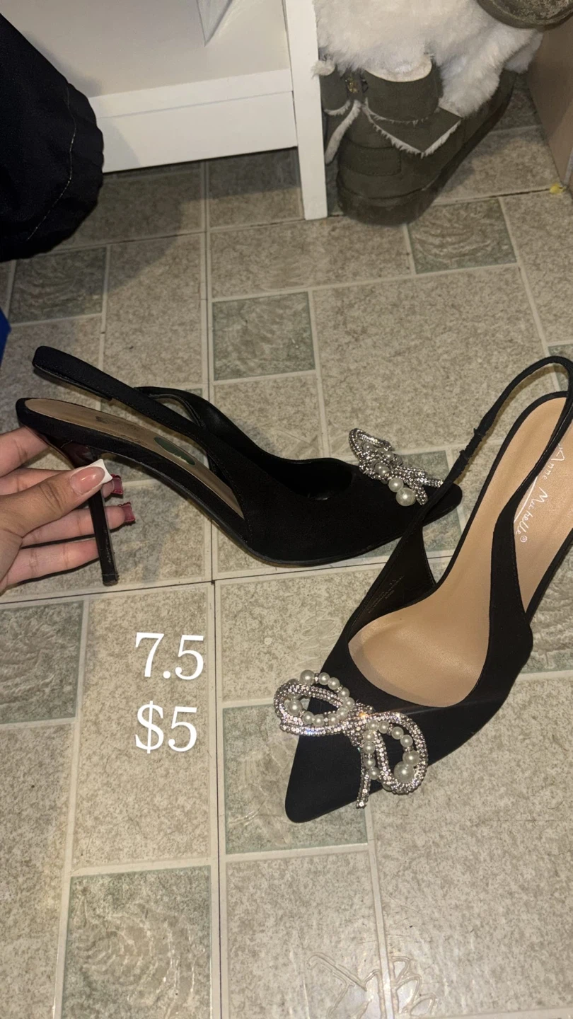 Black heels
