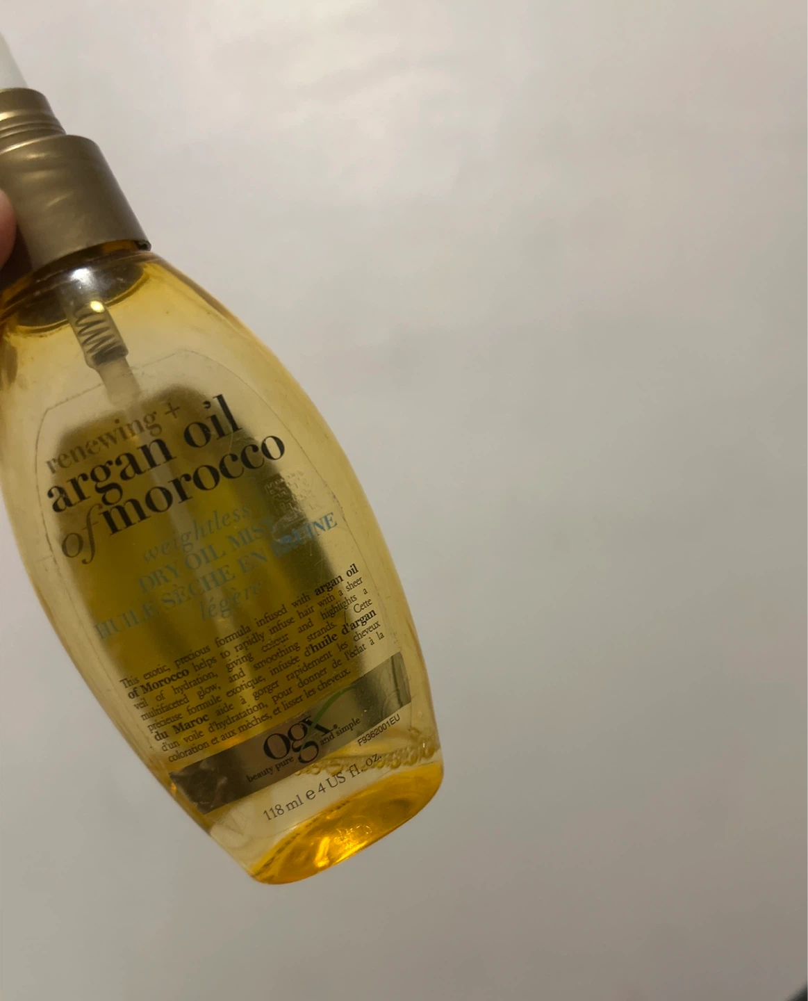 OGX Renewing Argan Oil of Morocco Weightless Dry Oil Mist