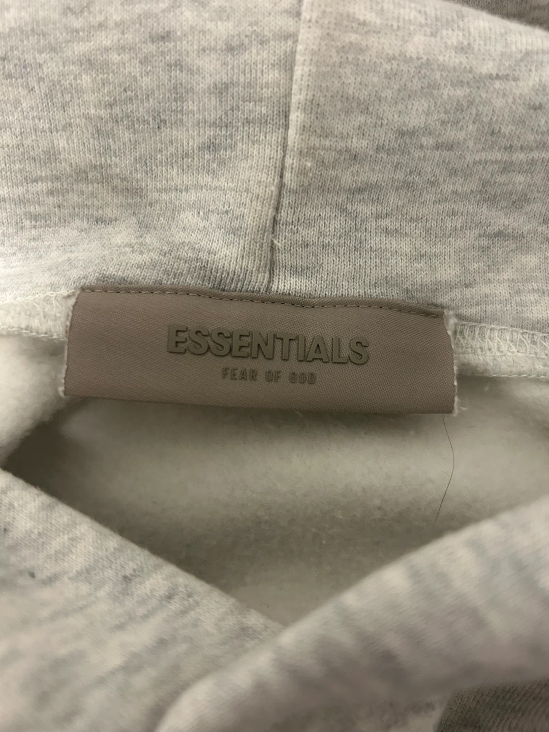 ESSENTIALS light oatmeal hoodie - photo 4