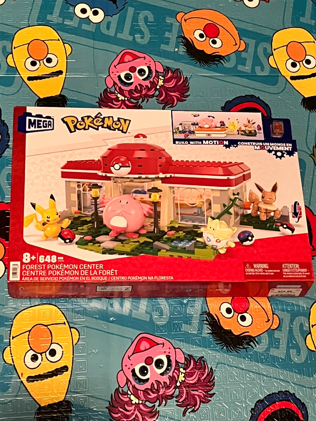 Mega Construx Pokemon Forest Pokemon Center Building Set