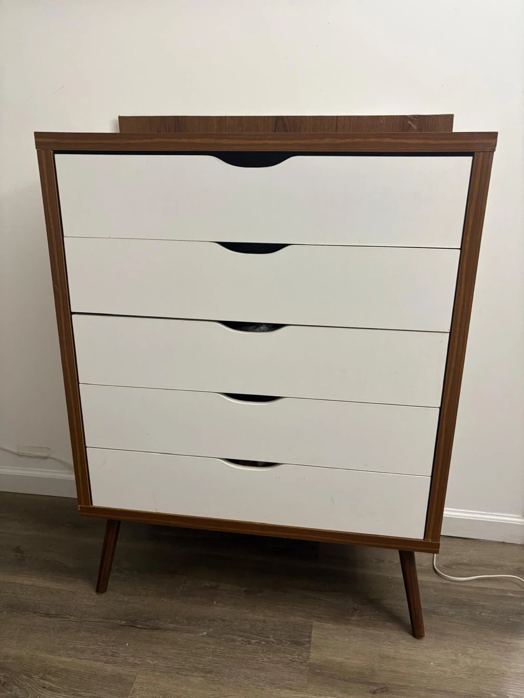 Mid-Century Modern 5-Drawer Dresser - photo 2