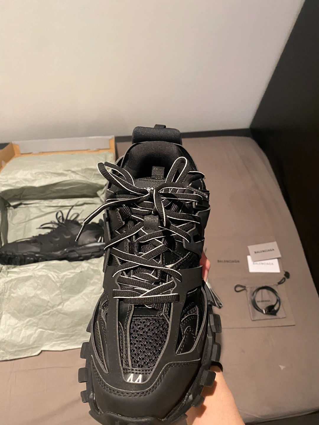 Balenciaga Track Sneakers - Black - photo 4