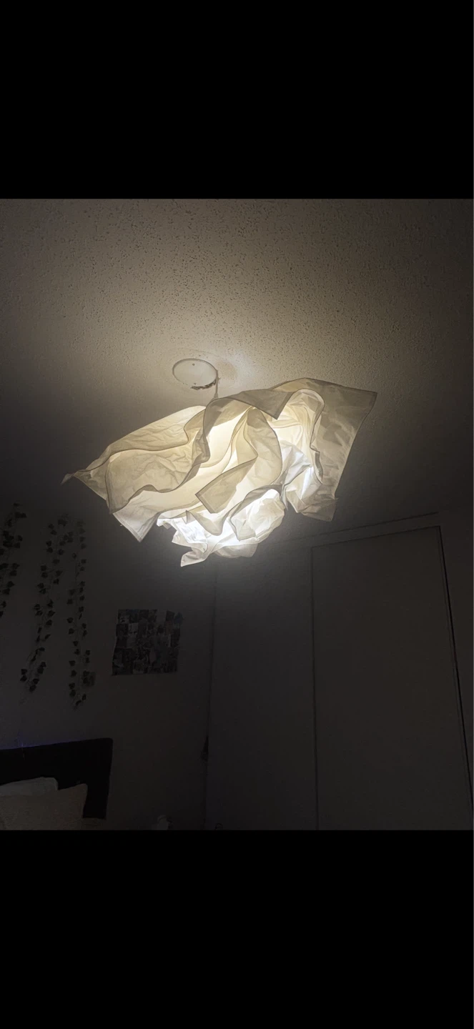 Paper Lampshade Pendant Light Fixture - photo 4