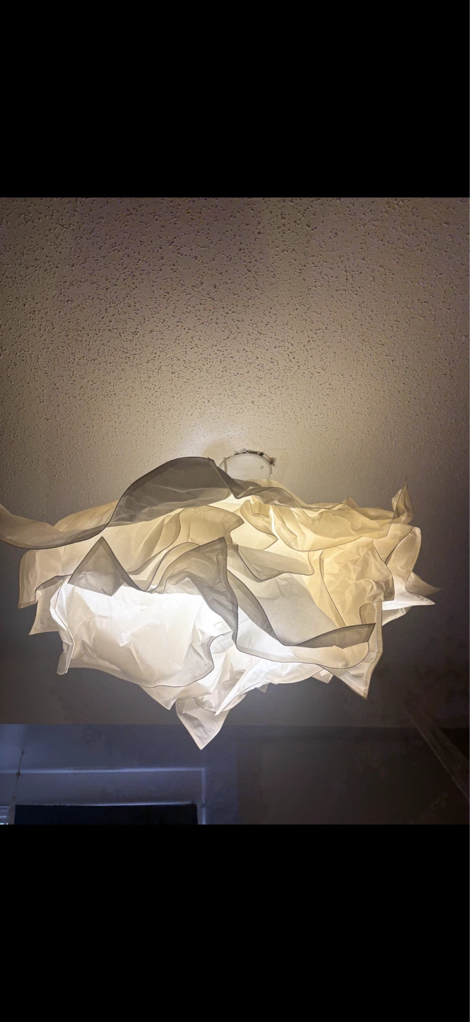 Paper Lampshade Pendant Light Fixture - photo 2