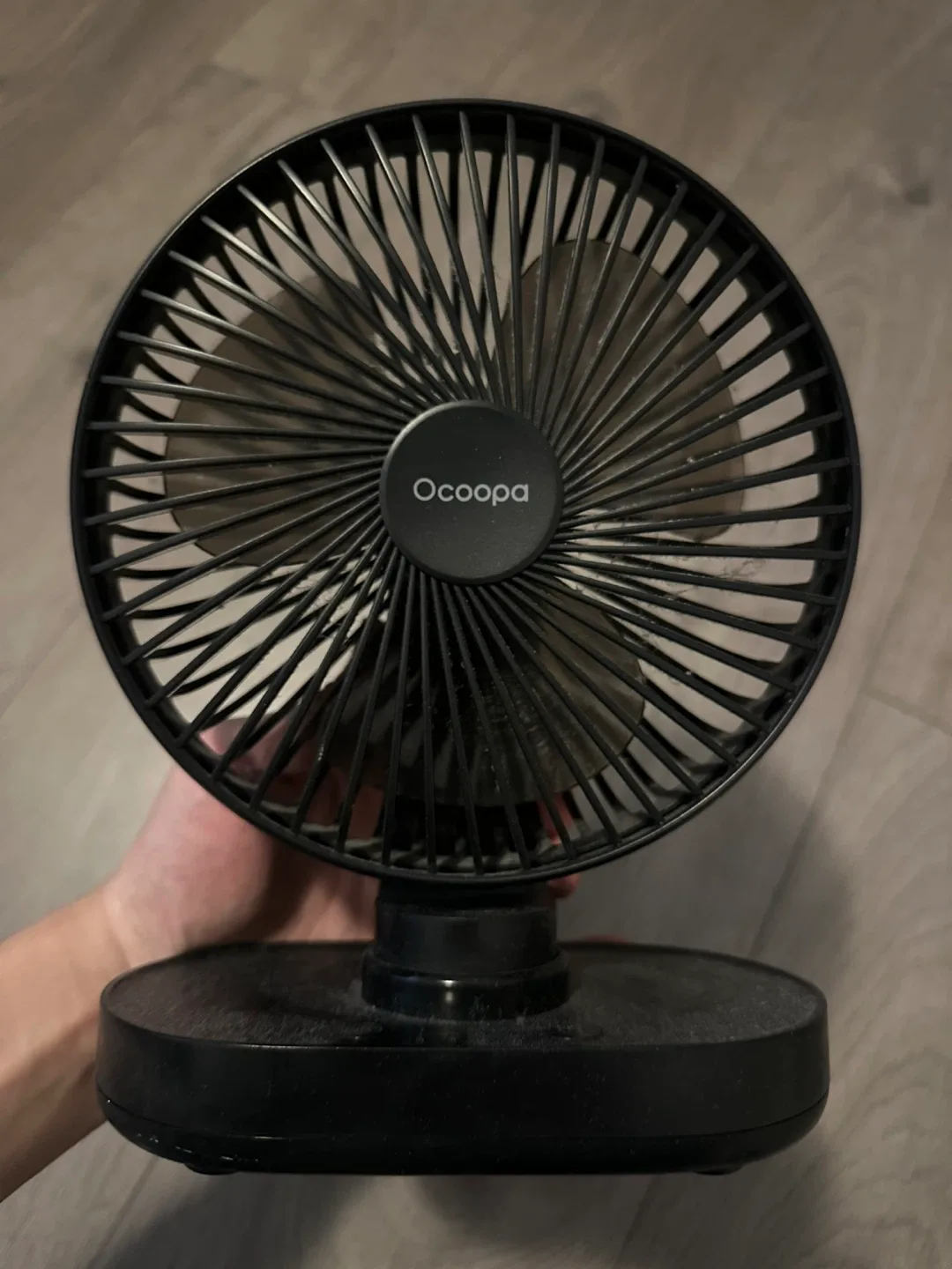 Ocoopa Black Desktop Fan