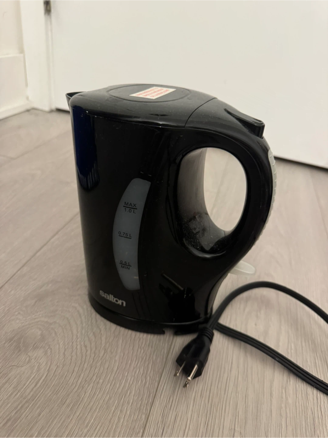 Salton Black Electric Kettle