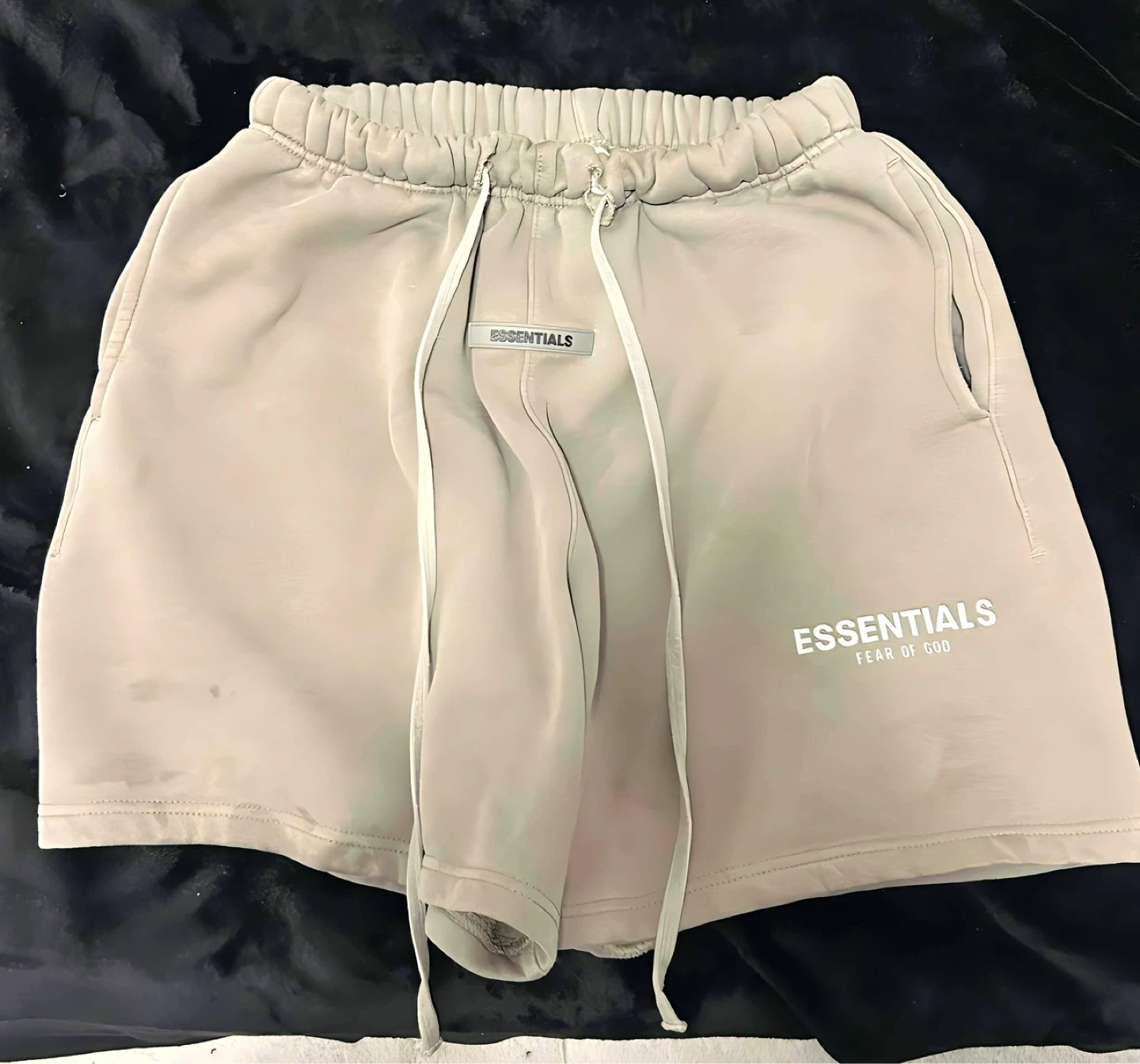 ESSENTIALS dark green Shorts - photo 2