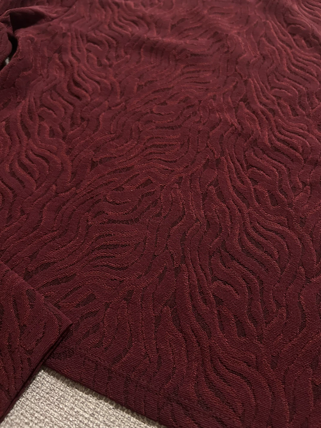 BABATON Shapelace Mockneck Longsleeve Size medium - burgundy - photo 4