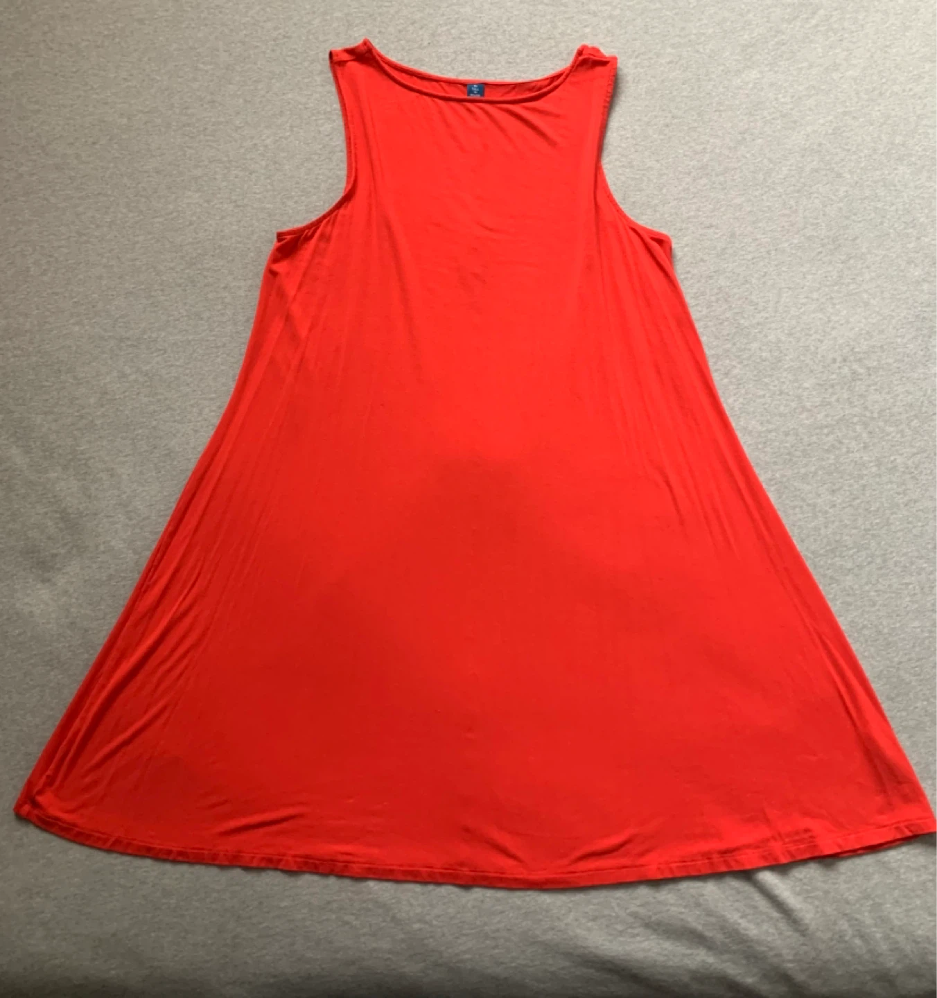 Old Navy Tomato Red Swing Dress- Size XL Tall