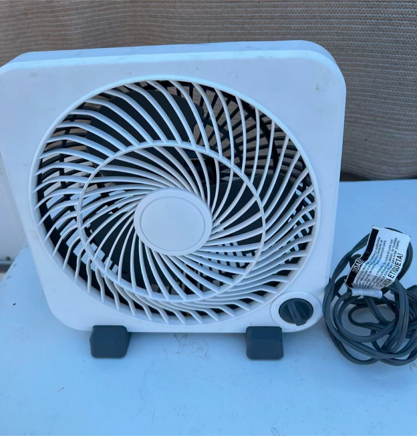 White Box Fan