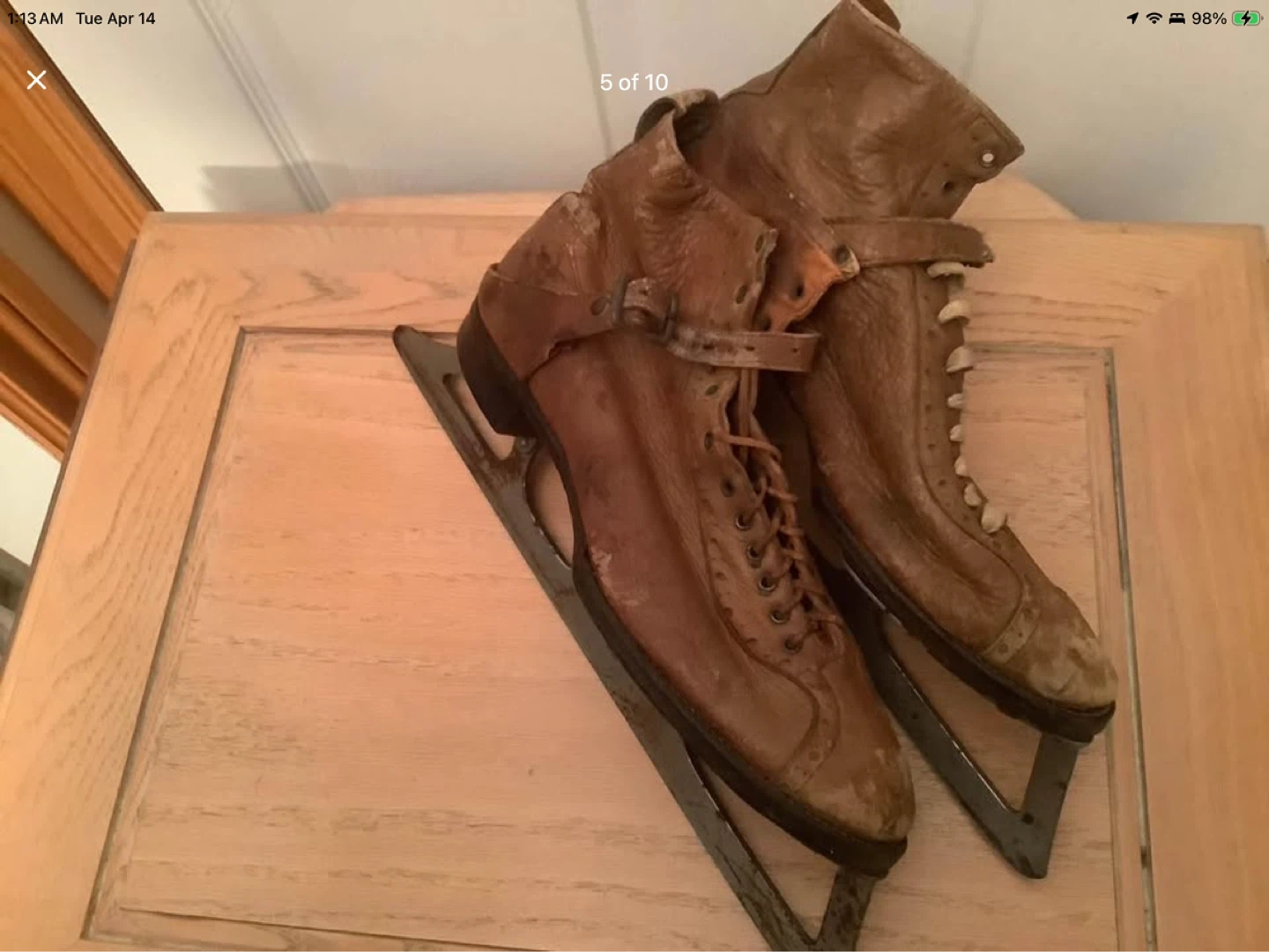Early 1900’s Henry Boker’s Dominion Men’s Leather Skates 🐞 - photo 5