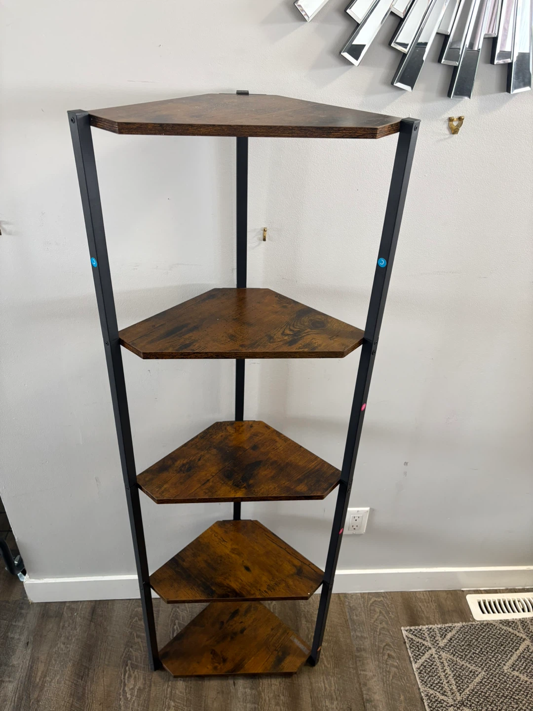 Brand New corner Self Stand with LED Lights - photo 2