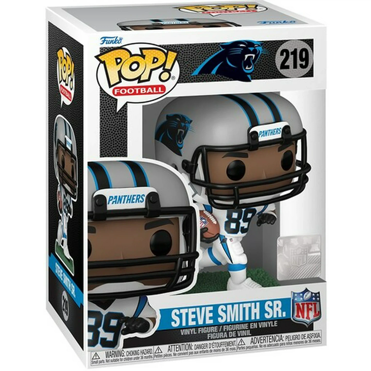 Steve Smith Sr. Carolina Panthers Funko Pop! #219 Vinyl Figure - photo 2