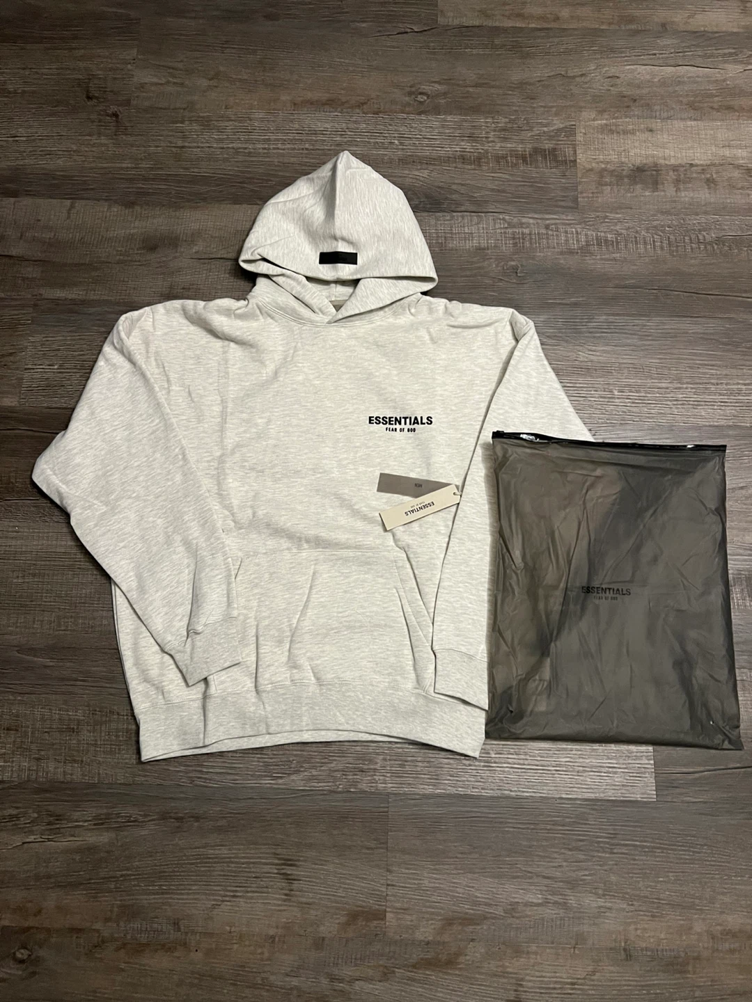 ESSENTIALS Fear of God Hoodie - Light Grey - Size M