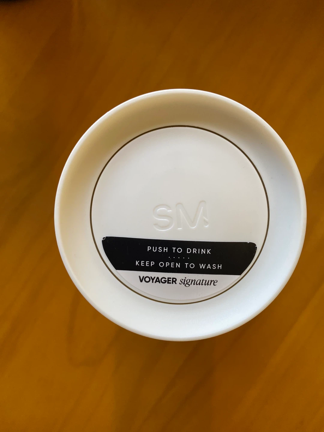 Simple modern Travel Coffee mug (colour: Cream Terrazzo) - photo 5