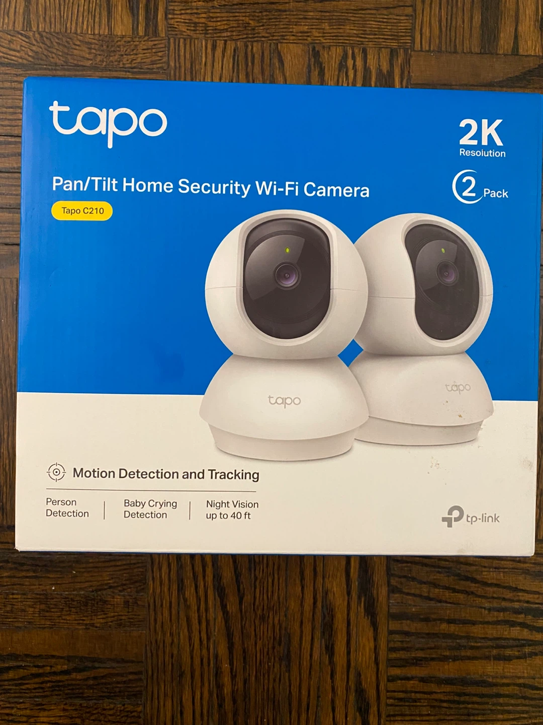 Tapo C210 cameras (pack of 2)