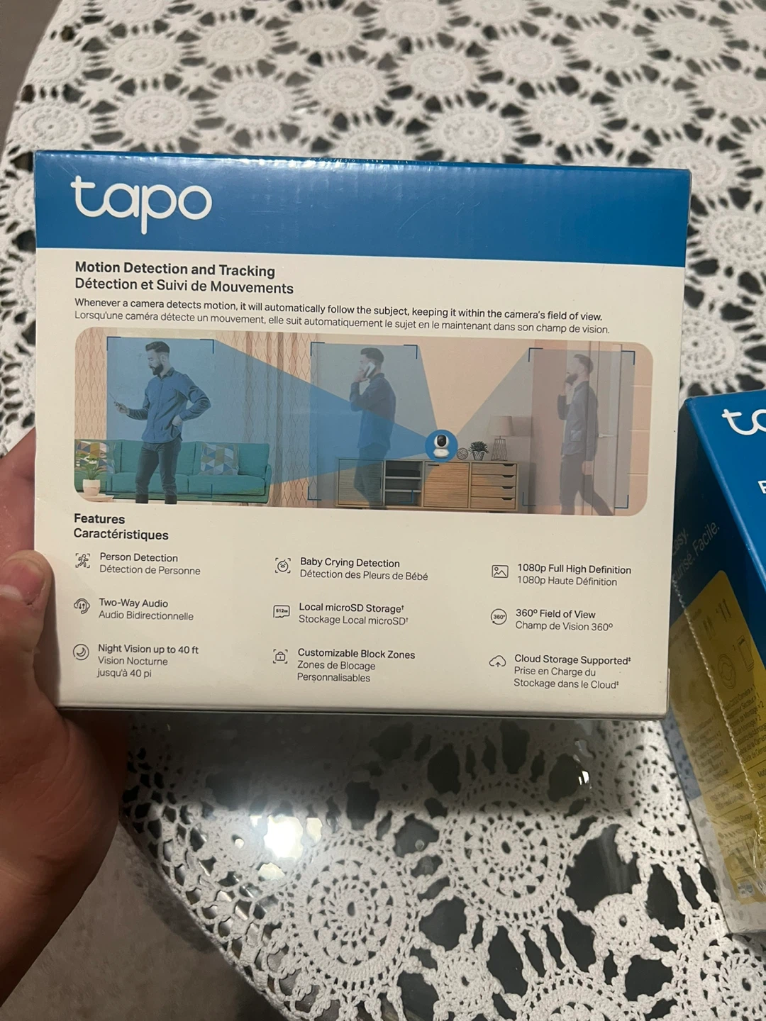 Tapo C200 Pan/Tilt Home Security Wi-Fi Camera - 1080p Full HD - photo 4
