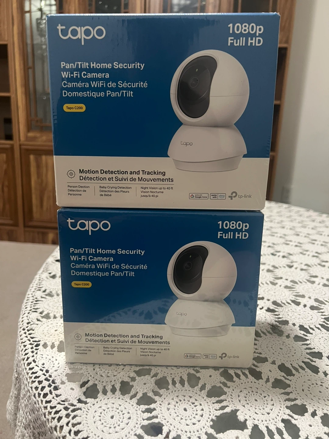 Tapo C200 Pan/Tilt Home Security Wi-Fi Camera - 1080p Full HD - photo 2