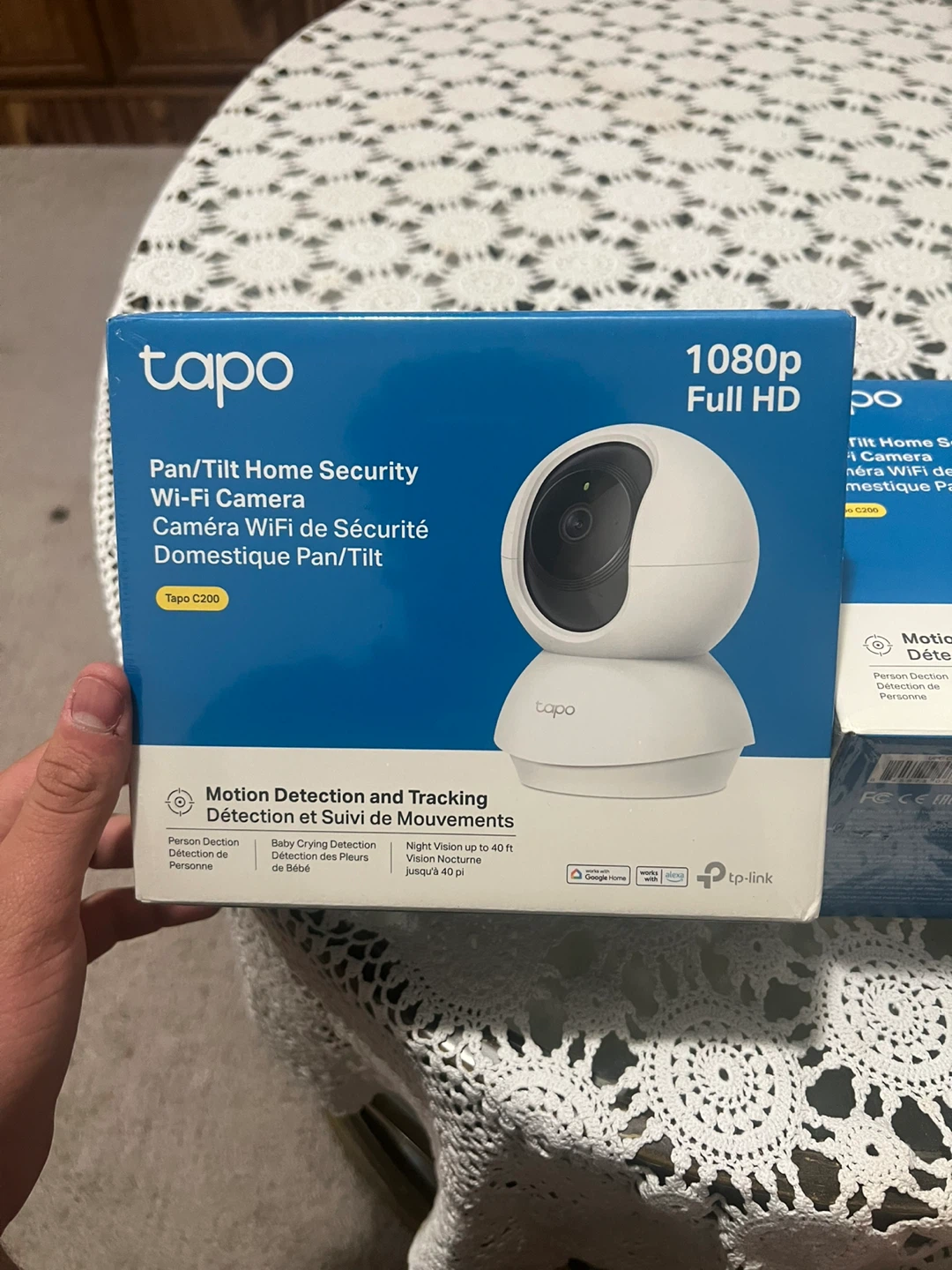 Tapo C200 Pan/Tilt Home Security Wi-Fi Camera - 1080p Full HD - photo 5