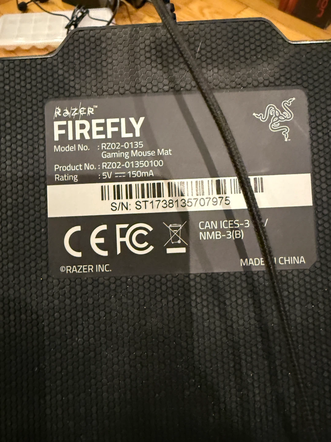 Razer Firefly Gaming Mouse Mat RZ02-0135 - photo 2