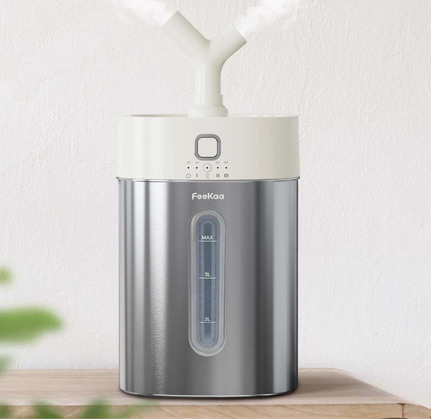 Feekaa stainless steel humidifier (4 litre tank/ 30 hours)