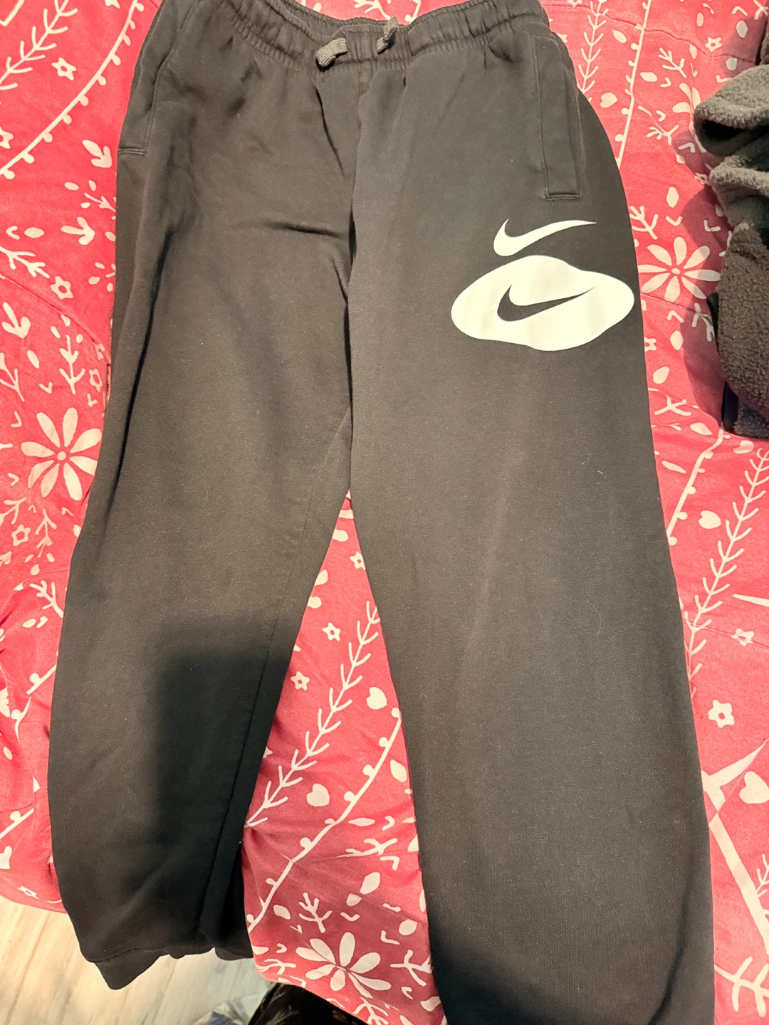 Nike Black Jogger Pants with Double Swoosh Logo - photo 3