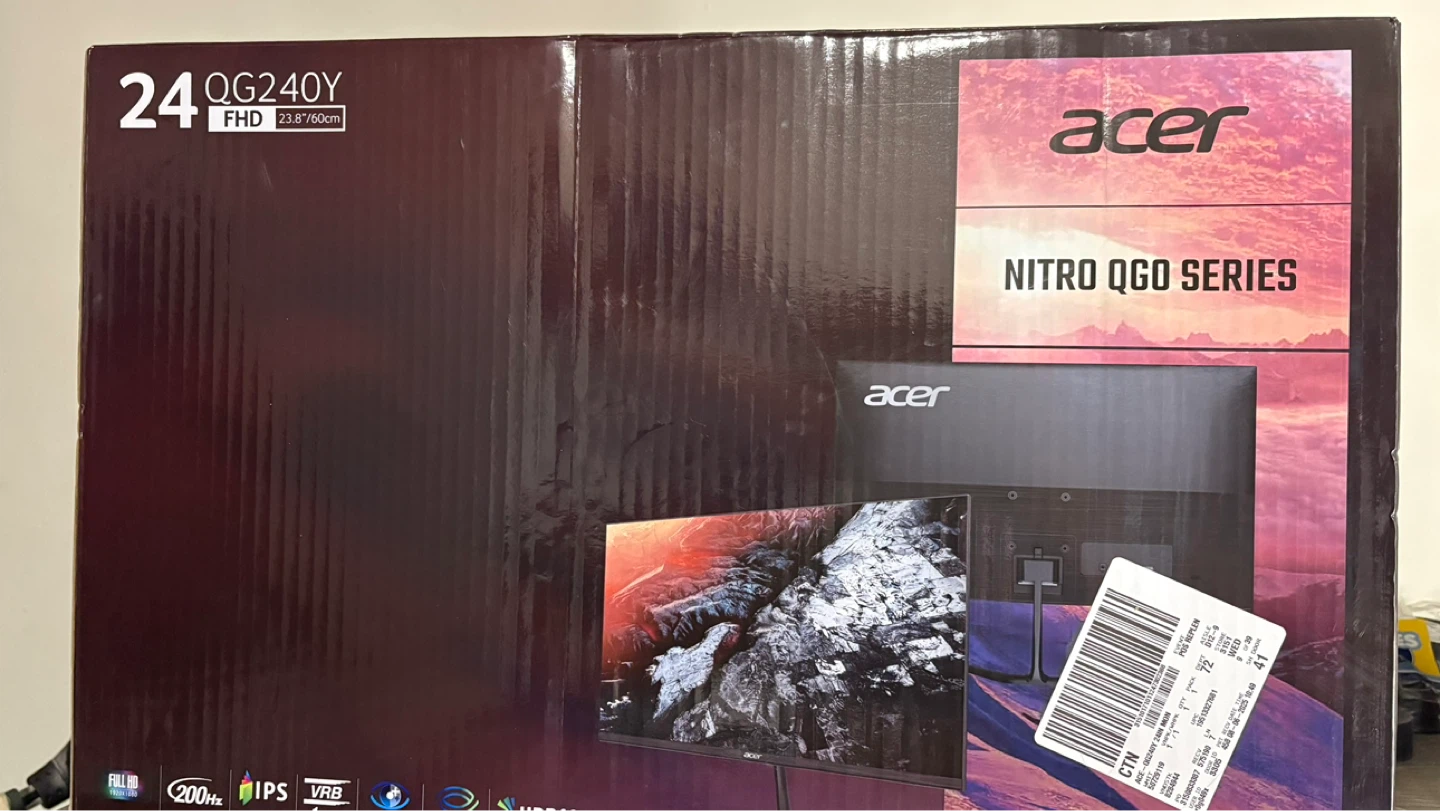 Acer monitor Nitro QGO SERIES (QG240Y)