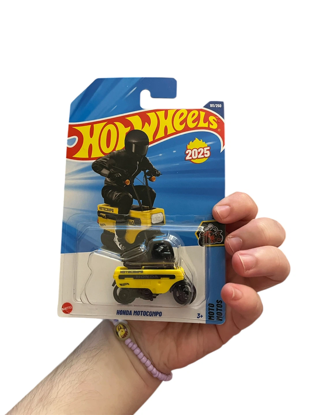 Hot Wheels Honda Motocompo Yellow 2025