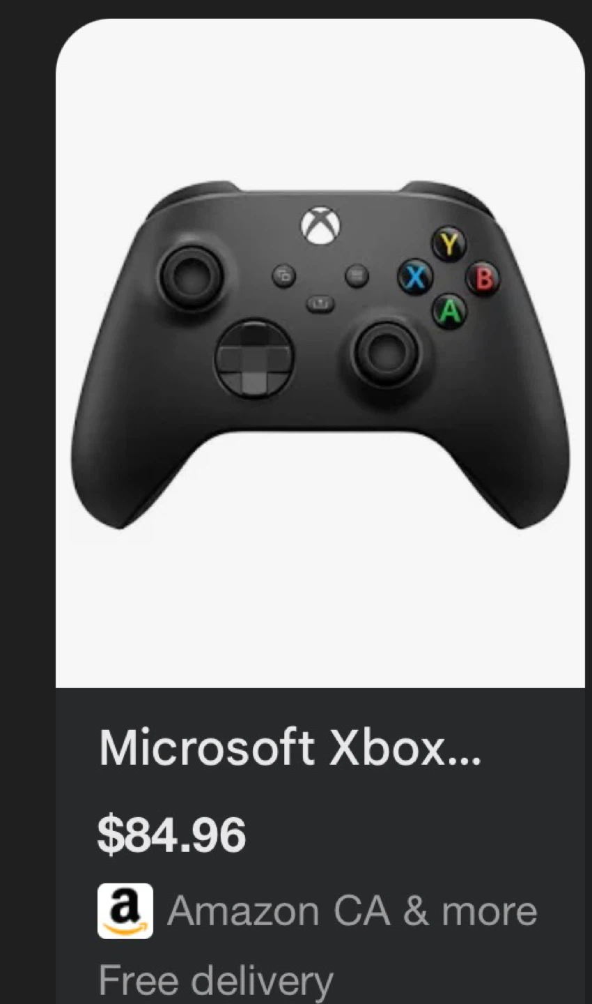 Xbox controller (black) (Brand new!!)