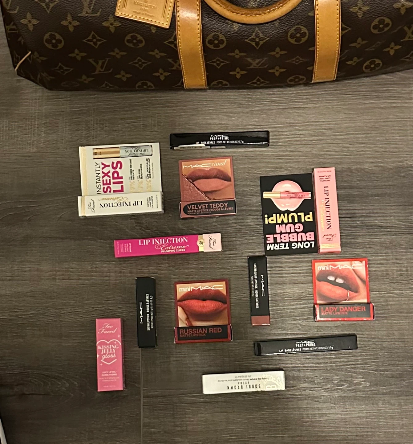 MAC and Too Faced Lipsticks & Glosses Bundle